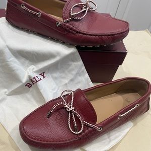 Bally Lien/35- Red 14 Calf Plain